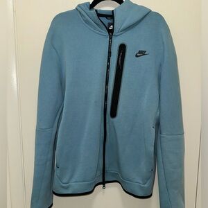 Nike Sportswear Tech Fleece Mens Full-Zip Up Hoodie With Chest Pocket